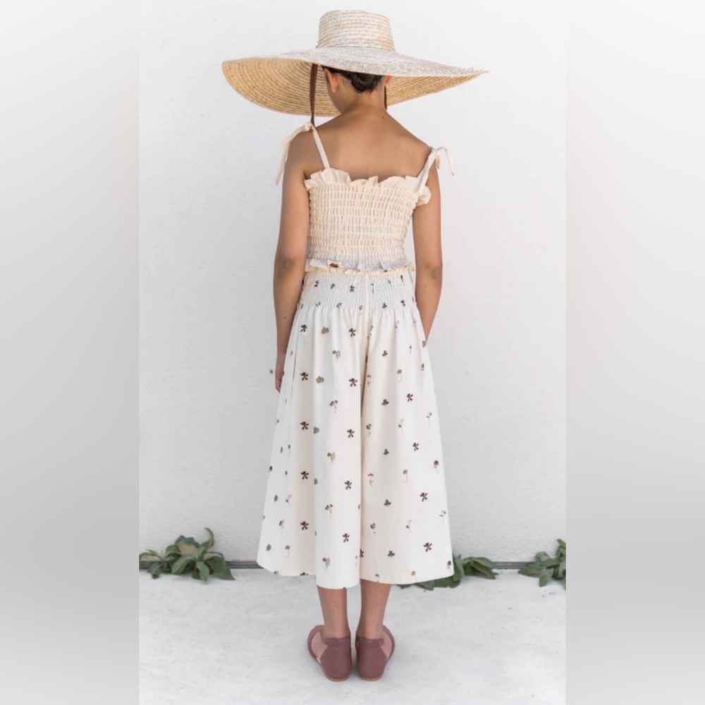 Belle Chiara smocked Top plus Culottes NWT!